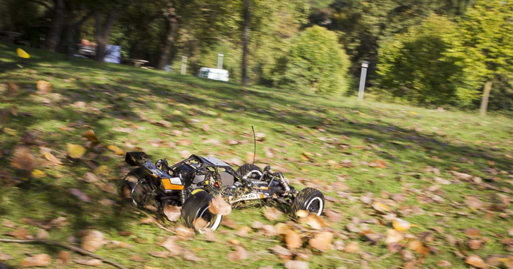 Coche RC de gasolina de gran escala