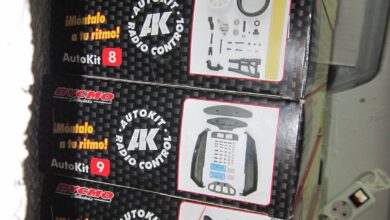 Cajas numeradas de las entregas de un coleccionable de coche de radiocontrol